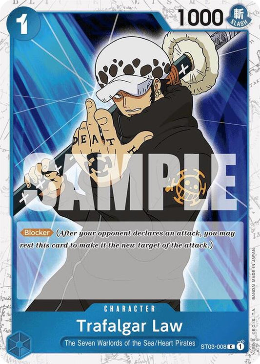 Trafalgar Law (ST03-008) (Jolly Roger Foil) PRB01