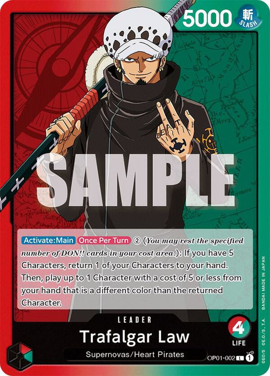 Trafalgar Law OP01-002 L