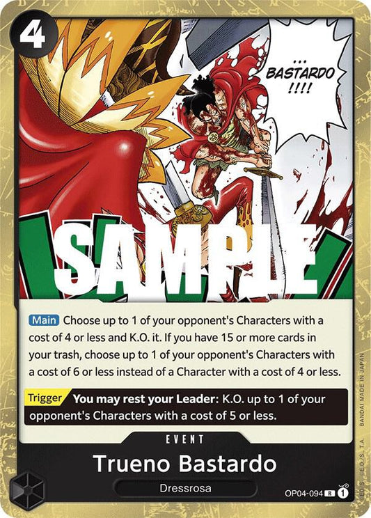 Trueno Bastardo OP04-094 R