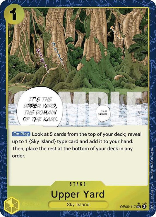 Upper Yard (OP05-117) (Textured Foil) PRB01