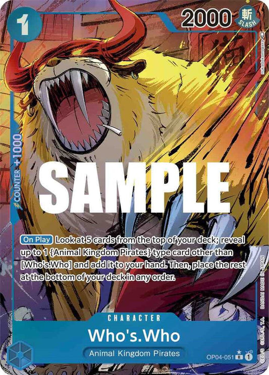 Who's Who OP04-051 R (Parallel)
